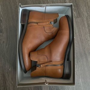 Franco Sarto leather booties